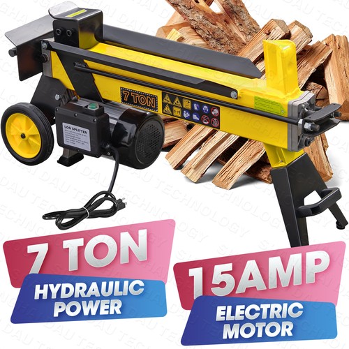 Ton electric log splitter - 7,